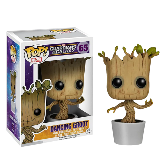 Funko Pop! Super Heroes: Marvel - Guardians Of The Galaxy - Dancing Groot (65)